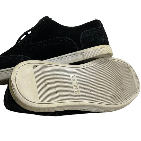 Bed Stu Men's Quinn Oxford Black Suede Size‎ 9 - Picture 4 of 5
